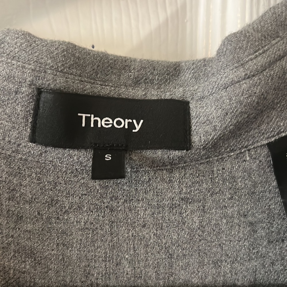 Theory Wool Button Down - image 2